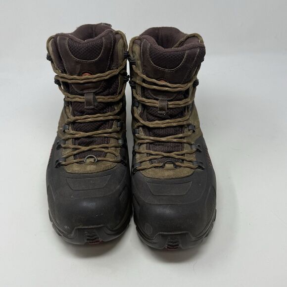 Merrell Whiteout 8 Waterproof Boots Mens 10 Brown Leather 400 Grams Hiking - Picture 6 of 16